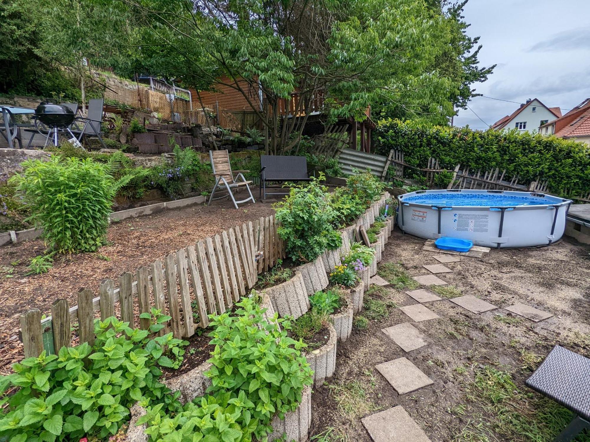 R1 - Urlaubsmagie - Bad Schandau Fusslaeufig, Garten Rathmannsdorf Exteriér fotografie
